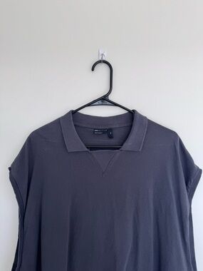 ASOS Women's Charcoal Muscle Tee